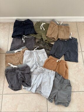 2T Shorts Bundle Kids Pull-On Cotton Shorts - Mixed Colors